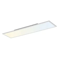 LED-Panel, weiß, 120x30cm, flach, CCT, dimmbar, Deckenleuchte