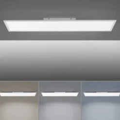 LED-Panel, weiß, 100x25cm, Lichtfarbsteuerung, Fernbedienung