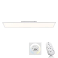 LED-Panel, weiß, 100x25cm, Lichtfarbsteuerung, Fernbedienung