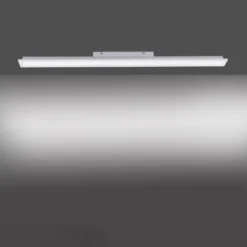 LED-Panel, weiß, 100x10cm, neutralweiß, Bewegungsmelder, rechteckig, modern