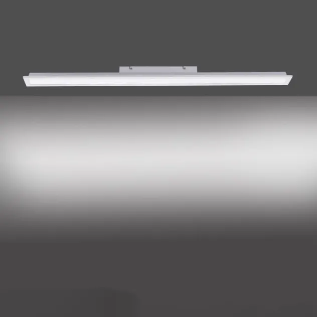 LED-Panel, weiß, 100x10cm, neutralweiß, Bewegungsmelder, rechteckig, modern