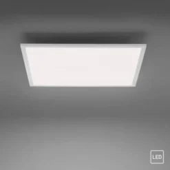 LED-Panel, weiß, 60x60cm, neutralweißes Licht, Arbeitsplatz, Büroleuchte