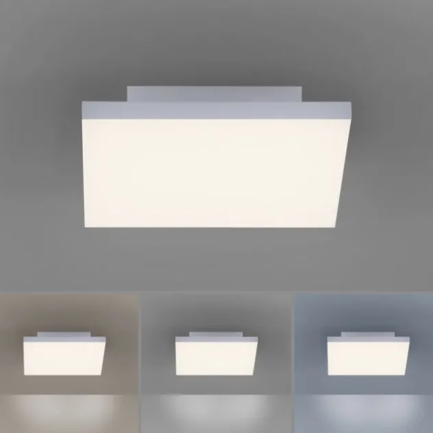 LED-Panel,weiß, 30x30cm, rahmenlos, CCT, Fernbedienung