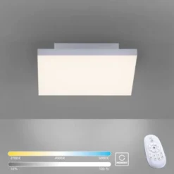 LED-Panel,weiß, 30x30cm, rahmenlos, CCT, Fernbedienung