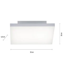 LED-Panel,weiß, 30x30cm, rahmenlos, CCT, Fernbedienung
