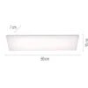 LED-Panel, weiß, 60x30cm, rahmenlos, Farbsteuerung, Dimmfunktion
