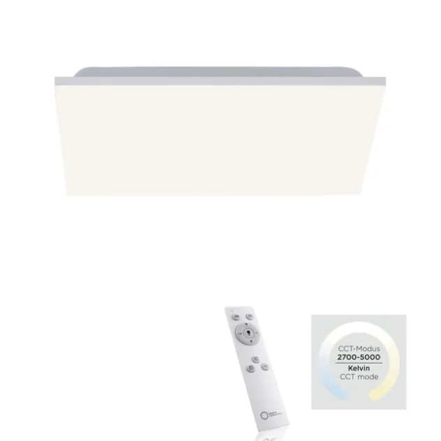 LED Panel weiß, 45x45, dimmbar, Farbtemperatursteuerung, rahmenlos