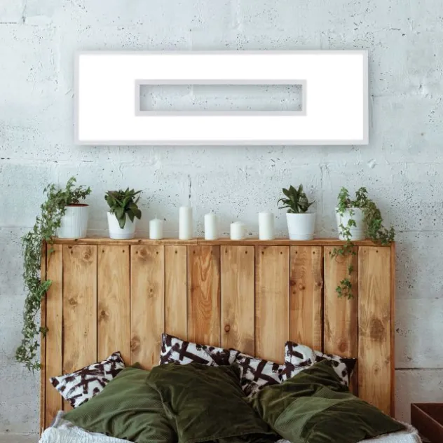 LED Panel, 100x30 cm, Design Cut Outs, Backlight, RGB+W