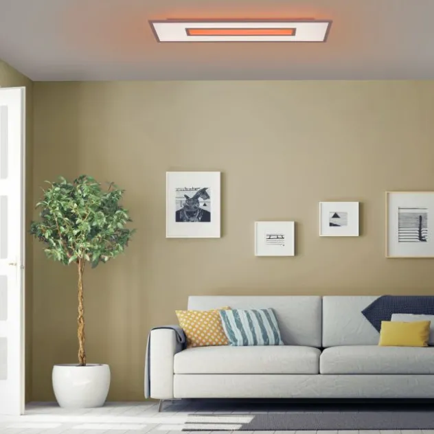 LED Panel, 100x30 cm, Design Cut Outs, Backlight, RGB+W