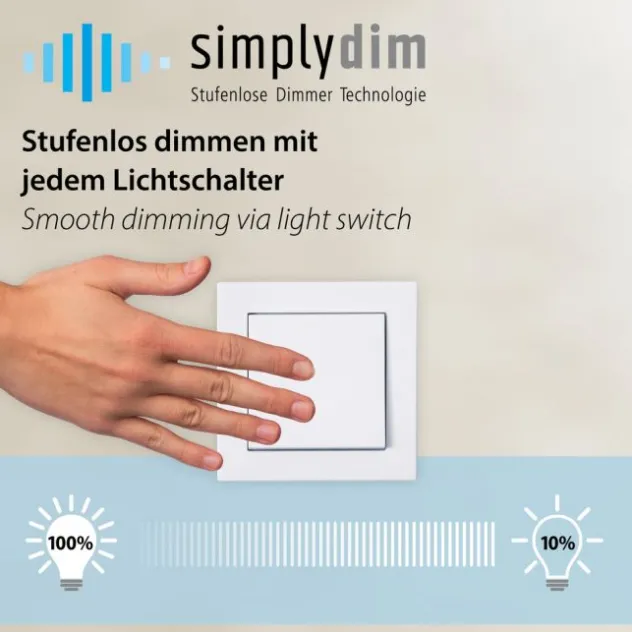 LED Pendellampe BRILLA schwarz geschwungen dimmbar Kristallglas Optik
