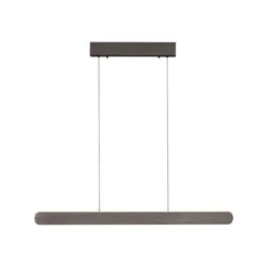 LED Pendelleuchte ADRIANA dunkel-metal-braun höhenverstellbar dimmbar