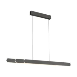 LED Pendelleuchte ADRIANA schwarz höhenverstellbar dimmbar CCT