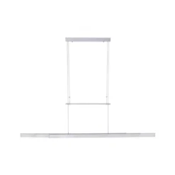 LED-Pendelleuchte, Alu, höhenverstellbar, ausziehbar, Touchdimmer