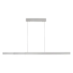 LED Pendelleuchte aluminium ADRIANA SQUARE, dimmer, ausziehbar, warm- bis kaltweiß