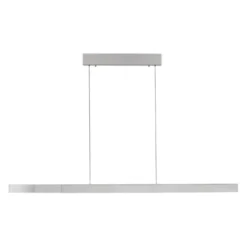 LED Pendelleuchte aluminium ADRIANA SQUARE, dimmer, ausziehbar, warm- bis kaltweiß