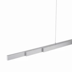 LED-Pendelleuchte, aluminium, höhenverstellbar, ausziehbar