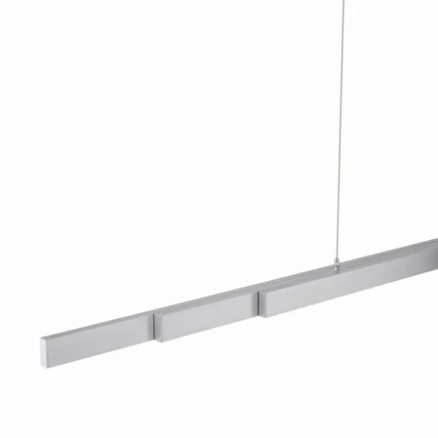 LED-Pendelleuchte, aluminium, höhenverstellbar, ausziehbar