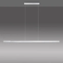 LED-Pendelleuchte, aluminium, höhenverstellbar, ausziehbar