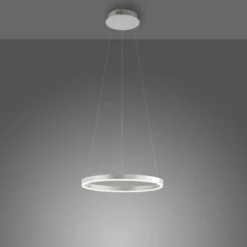 LED Pendelleuchte aluminium rund Ø40cm dimmbar Switchmo warmweiß