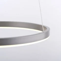 LED Pendelleuchte aluminium rund Ø40cm dimmbar Switchmo warmweiß