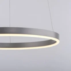 LED Pendelleuchte aluminium rund Ø40cm dimmbar Switchmo warmweiß