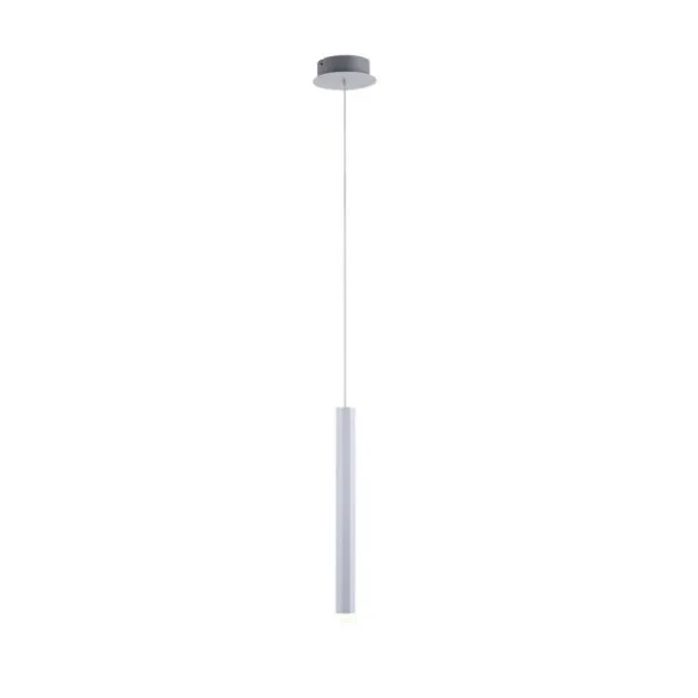 LED-Pendelleuchte Alu silber warmweiß, IP20, Innenleuchte