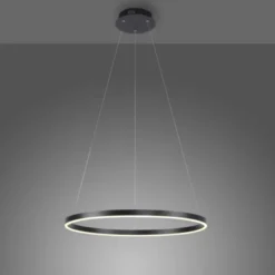 LED Pendelleuchte anthrazit rund Ø60cm dimmbar Switchmo warmweiß