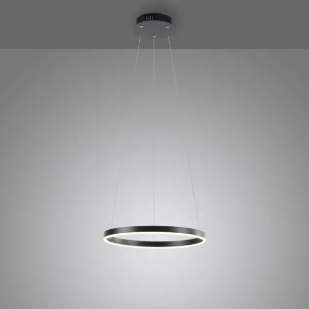 LED Pendelleuchte anthrazit rund Ø40cm dimmbar Switchmo warmweiß