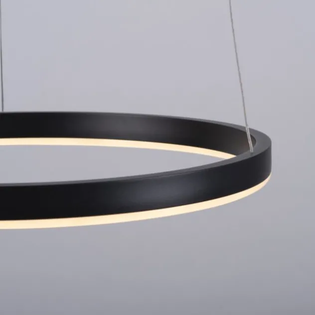 LED Pendelleuchte anthrazit rund Ø40cm dimmbar Switchmo warmweiß