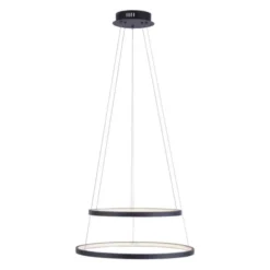 LED-Pendelleuchte anthrazit stufenlos dimmbar Memoryfunktion