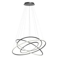 LED Pendelleuchte anthrazit dimmbar CCT Memoryfunktion höhenverstellbar