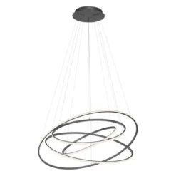 LED Pendelleuchte anthrazit dimmbar CCT Memoryfunktion höhenverstellbar
