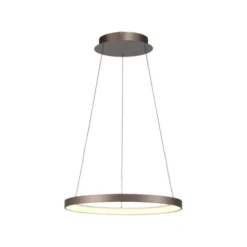 LED Pendelleuchte braun höhenverstellbar dimmbar Memoryfunktion