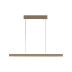 LED Pendelleuchte bronce ADRIANA SQUARE, Dimmer, ausziehbar, kalt- bis warmweiß