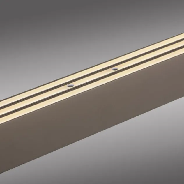 LED Pendelleuchte bronce ADRIANA SQUARE, Dimmer, ausziehbar, kalt- bis warmweiß
