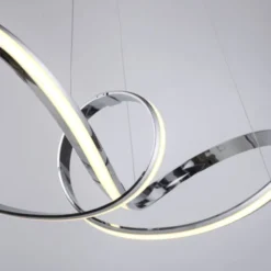 LED Pendelleuchte chrom dimmbar per Simplydim Memoryfunktion