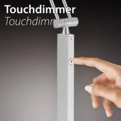 LED Pendelleuchte Conni, schwarz, 4-flammig, dimmer, Innenleuchte