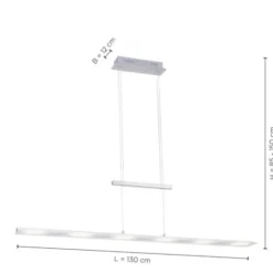 LED Pendelleuchte dimmbar, Farbtemperatursteuerung über Sensordimmer