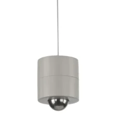 LED Pendelleuchte greige höhenverstellbar magnetischer Kopf Akku