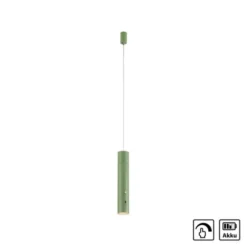 LED Pendelleuchte grün höhenverstellbar magnetischer Kopf Akku