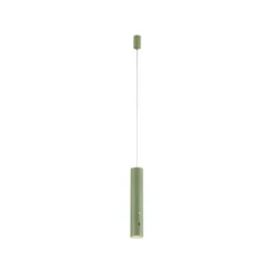 LED Pendelleuchte grün höhenverstellbar magnetischer Kopf Akku