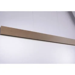 LED-Pendelleuchte, holz, dimmbar, CCT, Fernbedienung, IP20