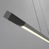 LED Pendelleuchte HOOP aluminium anthrazit höhenverstellbar dimmbar