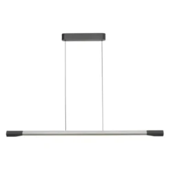 LED Pendelleuchte HOOP aluminium anthrazit höhenverstellbar dimmbar