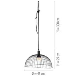 LED Pendelleuchte, inkl. Fernbedienung, dimmbar, modern, RGB Farbwechsel