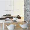 LED-Pendelleuchte, Lichtfarbsteuerung, Sensor-Dimmer, höhenverstellbar