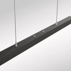 LED Pendelleuchte mit Comfort Lift, anthrazit, höhenverstellbar, ausziehbar