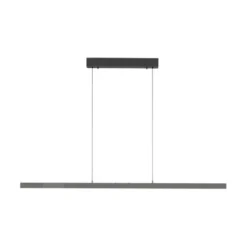 LED Pendelleuchte mit Comfort Lift, anthrazit, höhenverstellbar, ausziehbar