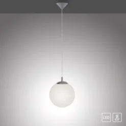 LED Pendelleuchte opal mattem Glas 25cm IP20 Innenleuchte