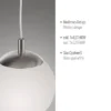 LED Pendelleuchte opal mattem Glas 20cm IP20 Innenleuchte